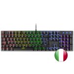 Mars Gaming Teclado Mecanico RGB MK422 - Tecnologia Antipolvo - Efectos de Iluminacion Rainbow - Teclas Ultra-resistente