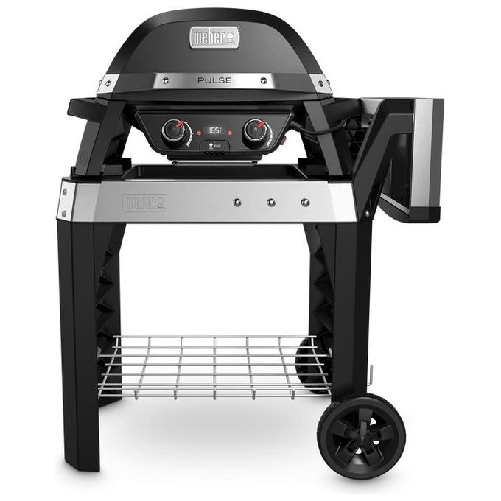 Weber-Pulse-2000-Barbecue-Carrello-Elettrico-Nero-Argento-2200-W