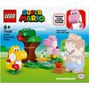 LEGO-Super-Mario-71428-Pack-di-Espansione-Yoshi-nella-Foresta-Fuovolosa-Giochi-per-Bambini-di-6--con-2-Personaggi-Giocattolo
