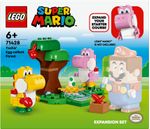 LEGO-Super-Mario-71428-Pack-di-Espansione-Yoshi-nella-Foresta-Fuovolosa-Giochi-per-Bambini-di-6--con-2-Personaggi-Giocattolo