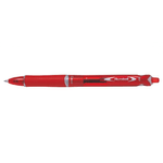 Pilot Acroball Rosso Penna a sfera retrattile a clip Medio