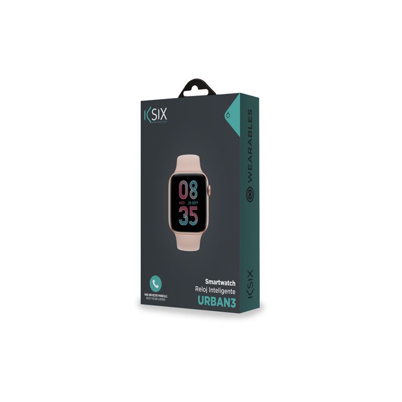 KSIX-Urban-3-SMARTWATCH-Clock-Schermate-1.69---Bluetooth-5.2---Autonomia-fino-a-10-giorni---Resistenza-all-acqua-IP67