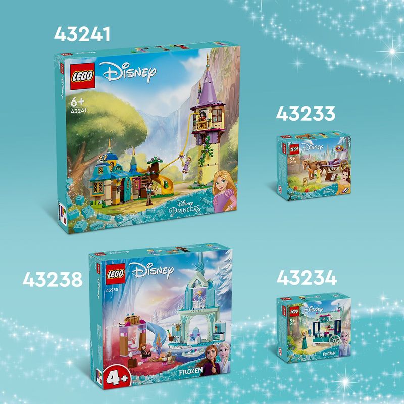 LEGO-Disney-Princess-43233-La-Carrozza-dei-Cavalli-di-Belle-Giochi-Principesse-per-Bambini-di-5--Anni-da-La-Bella-e-la-Bestia