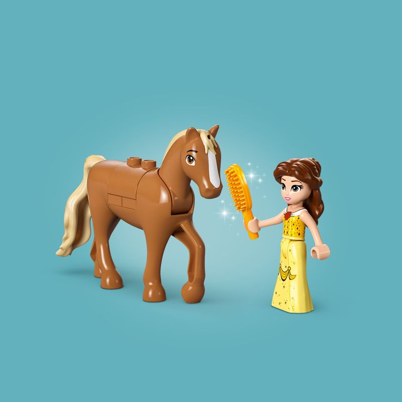 LEGO-Disney-Princess-43233-La-Carrozza-dei-Cavalli-di-Belle-Giochi-Principesse-per-Bambini-di-5--Anni-da-La-Bella-e-la-Bestia