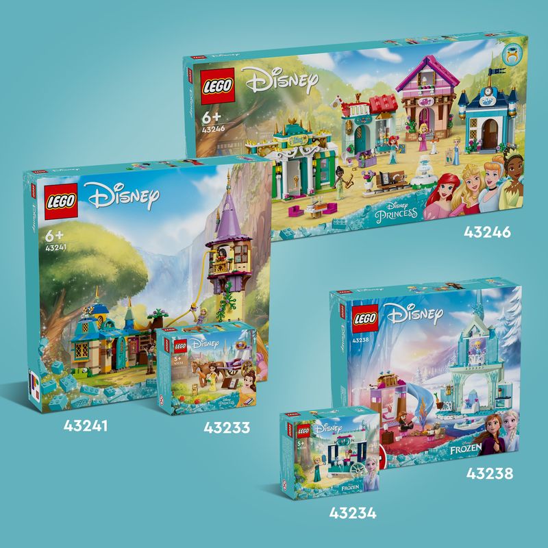 LEGO-Disney-Princess-43233-La-Carrozza-dei-Cavalli-di-Belle-Giochi-Principesse-per-Bambini-di-5--Anni-da-La-Bella-e-la-Bestia