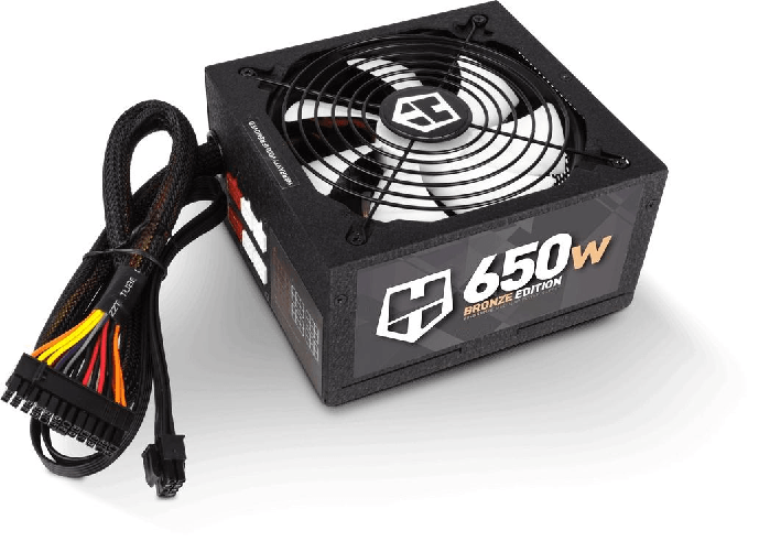 NOX-HUMMER-80-Plus-Bronze-650W-Fonte-alimentare-650W-ATX-2.31-12V---PFC-attivo---Certificazione-80-Plus---140mm-UltraSyl