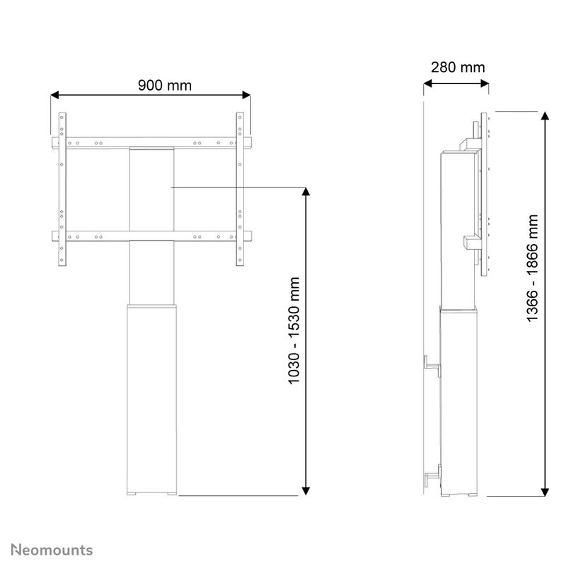 Neomounts-by-Newstar-Mobiletto-portatile-per-TV