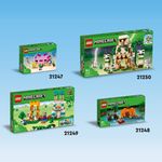 LEGO-Minecraft-21247-La-Casa-dell’Axolotl-Base-Subacquea-Rosa-con-Esploratore-Subacqueo-Zombie-per-Bambini-da-7-anni