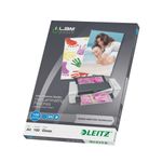 Leitz iLAM UDT pellicola per plastificatrice 100 pz (Leitz 74800000 A4 UDT iLAM 100 Micron Pouch 100Pk)