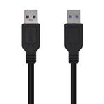 AISENS A105-0446 cavo USB 1 m USB 3.2 Gen 1 (3.1 Gen 1) USB A Nero