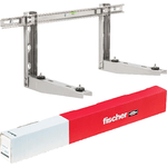 FISCHER Staffe acciaio inox climatizzatore unità esterna klima inox 40x48x85 fischer