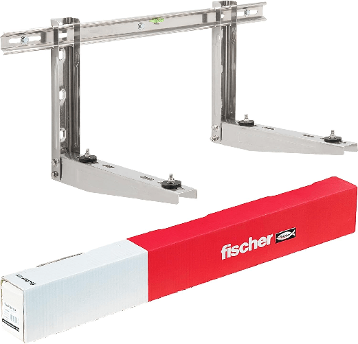 FISCHER Staffe acciaio inox climatizzatore unità esterna klima inox 40x48x85 fischer