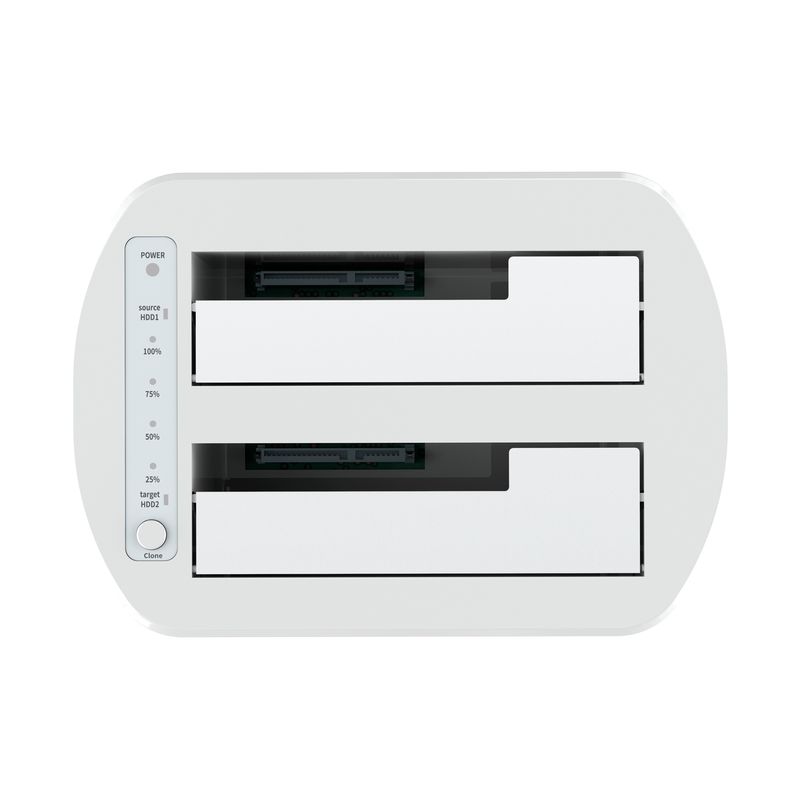 Aisens-Estacion-de-Docking-de-Doble-Bahia-ASDS-D02W-Sata-2.5-3.5-a-USB-3.0-3.1-Gen1---Clone---Color-Blanco