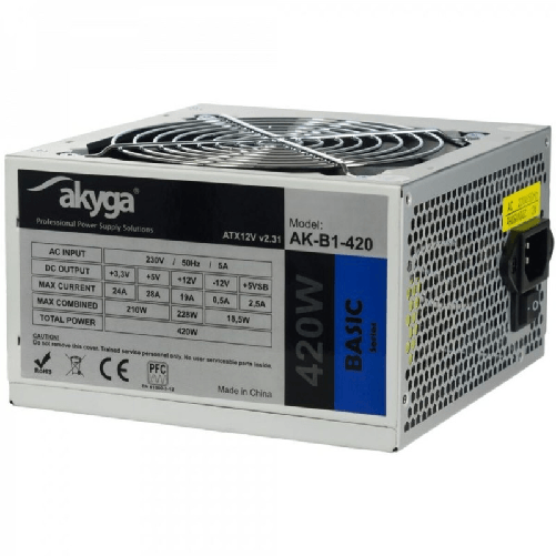 Akyga Fonte di Alimentazione Akyga AK-B1-420 420 W ATX RoHS CE REACH