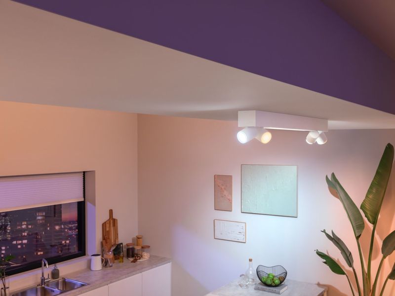 Philips-Hue-White-and-Color-ambiance-Centris-Plafoniera-Smart--4-punti-luce-GU10---LED-Integrato--Bianca-in-Alluminio