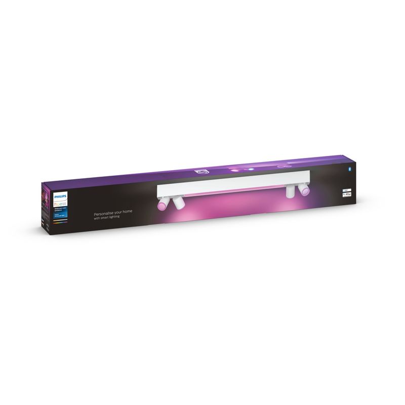 Philips-Hue-White-and-Color-ambiance-Centris-Plafoniera-Smart--4-punti-luce-GU10---LED-Integrato--Bianca-in-Alluminio