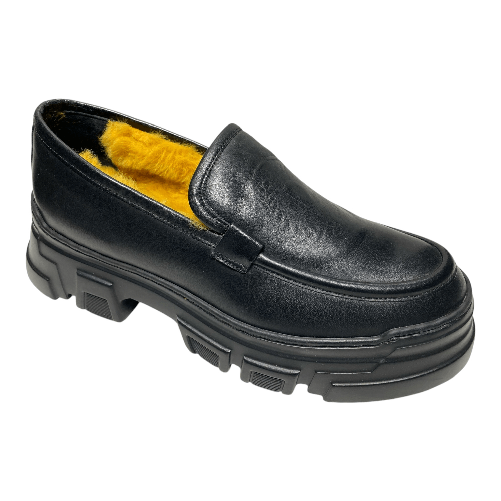 POLLINI SCARPE MOCASSINO DONNA POLLINI LOFINA 60 SA10156H0FTC0000 PELLE NERO ORIGINAL AI