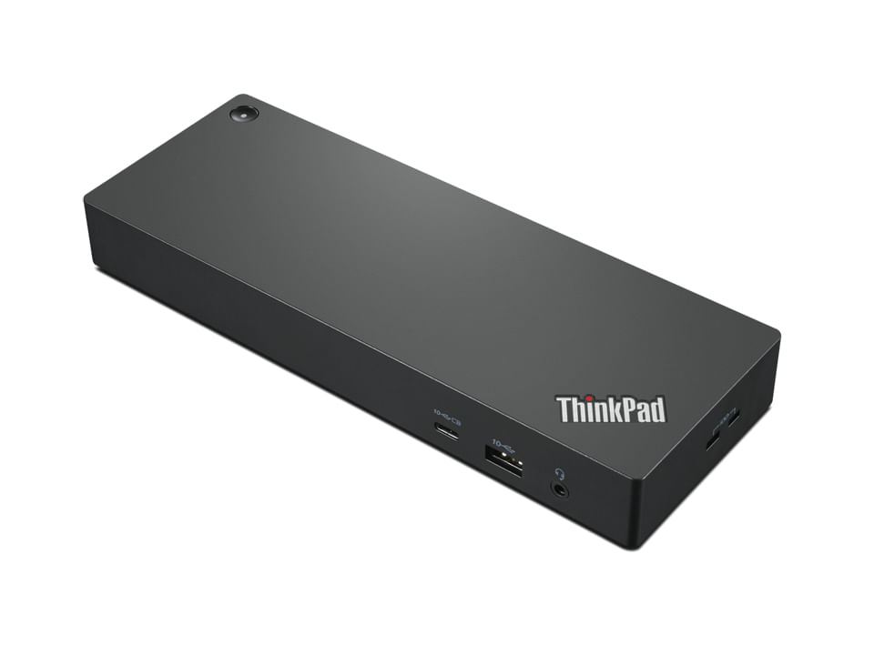 Lenovo ThinkPad Thunderbolt 4 WorkStation Cablato Nero Rosso (ThinkPad Thunderbolt 4 - New Retail - Warranty 36M)