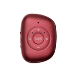 Leotec Localizzatore GPS Leotec 4G WiFi - Pulsante SOS - Allarme caduta - Promemoria pillola - Colore rosso