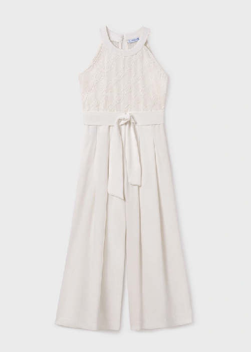 MAYORAL TUTA TUTE CERIMONIA RAGAZZA MAYORAL 6864 06864 25 BIANCO ORIGINALE PE 2025