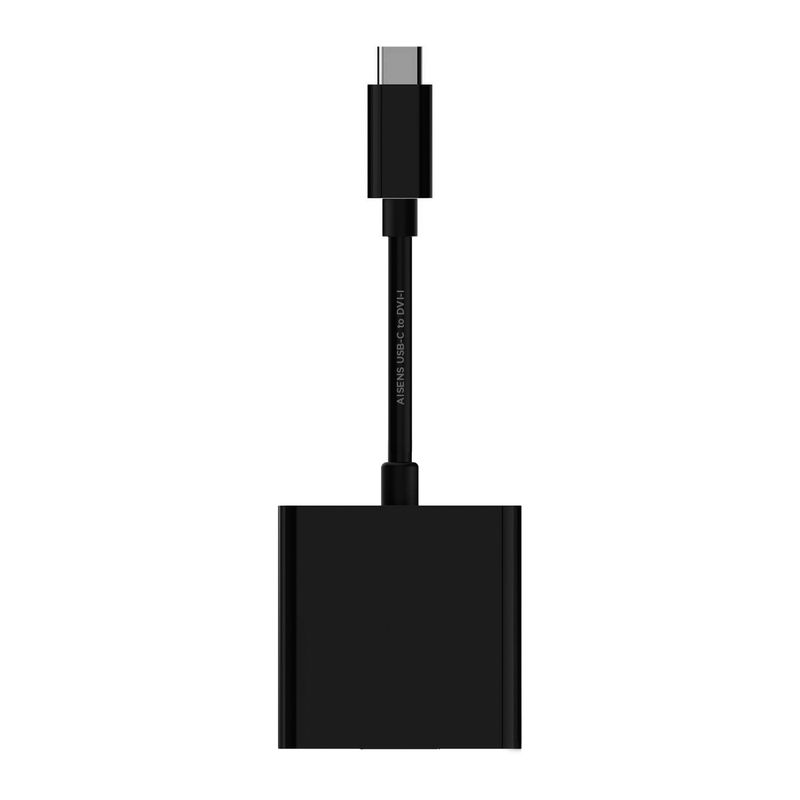 AISENS-A109-0346-cavo-e-adattatore-video-015-m-DVI-I-USB-tipo-C-Nero