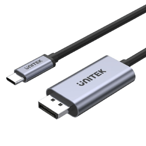 Unitek Cavo da USB-C a DisplayPort Unitek V1409A Maschio/Maschio 2 m