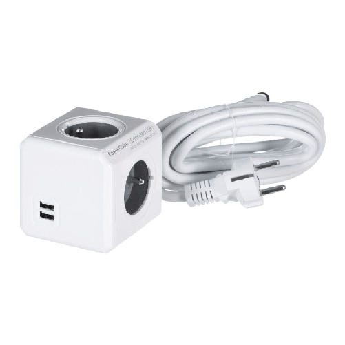 Allocacoc Multipresa Cubo Allocacoc PowerCube Extended USB E(FR) (3 m)