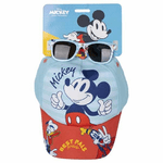 Mickey Mouse Set di berretto e occhiali da sole Mickey Mouse 2 Pezzi Per bambini