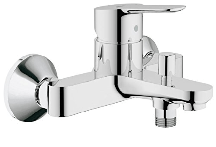Grohe Miscelatore Monocomando BauEdge per Vasca-Doccia, Cromo