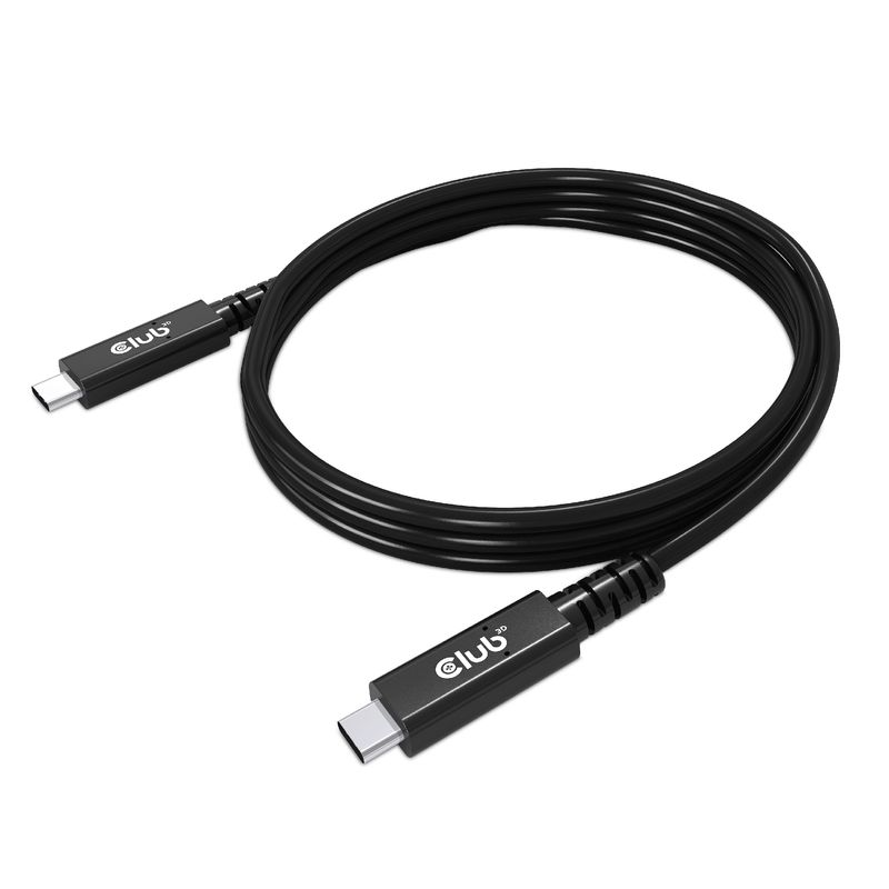 CLUB3D-CAC-1571-cavo-USB-08-m-USB4-Gen-3x2-USB-C-Nero