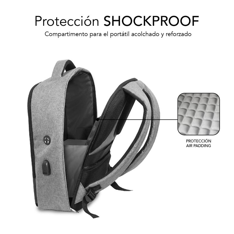 Subblim-Mochila-Antirrobo-para-Portatiles-156----Departamento-Independiente---Espacio-Acolchado---Air-Padding---Doble-C