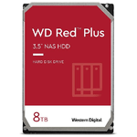 Wd Western Digital Red Plus disco rigido interno 8 TB 5640 Giri/min 256 MB 3.5" Serial ATA III