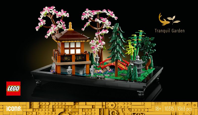 LEGO-Icons-10315-Il-Giardino-Tranquillo-Kit-Giardino-Botanico-Zen-per-Adulti-con-Fiori-di-Loto-Regalo-per-Donna-e-Uomo