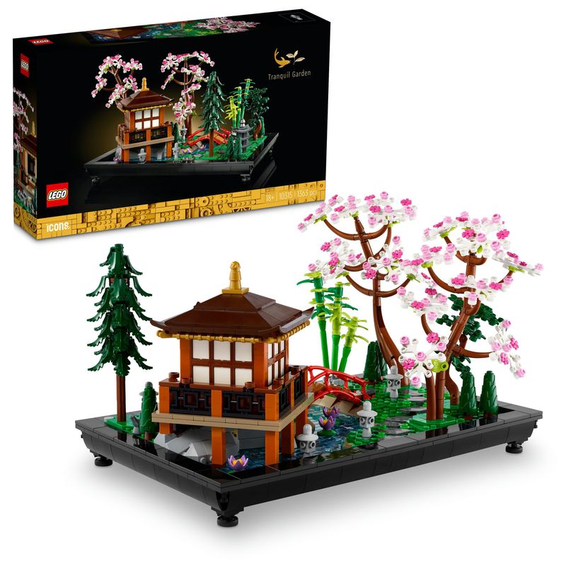 LEGO-Icons-10315-Il-Giardino-Tranquillo-Kit-Giardino-Botanico-Zen-per-Adulti-con-Fiori-di-Loto-Regalo-per-Donna-e-Uomo