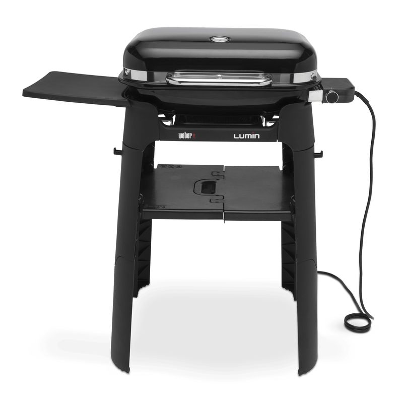 Weber-Barbecue-elettrico-Lumin-con-supporto