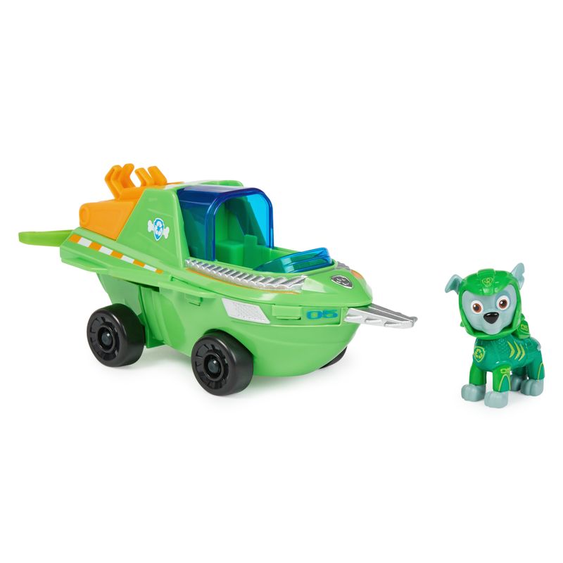 PAW-Patrol--Veicolo-Trasformabile-Aqua-Pups-di-Rocky-per-Avventure-Marine-Personaggio-di-Rocky-incluso-Giochi-per-Bambini-e-Bambine-3--anni