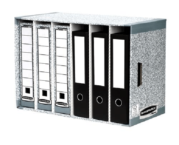 Classificatore-di-file-di-box-banchieri-Fellowes---Assemblaggio-automatico-FastFold---Certificazione-FSC-di-cartone-rici