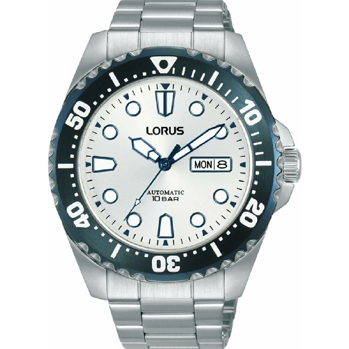 Lorus Orologio Uomo Lorus RL477BX9 Bianco Argentato
