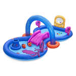 TrAdE Shop Traesio  Play Center Gonfiabile Sea Odyssey Piscina Scivolo Per Bambini 330x188x117cm 53167 -