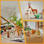 LEGO-Creator-31150-3in1-Animali-del-Safari-Giocattolo-Trasformabile-da-Giraffa-in-2-Gazzelle-o-Leone--Giochi-per-Bambini-9-