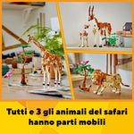 LEGO-Creator-31150-3in1-Animali-del-Safari-Giocattolo-Trasformabile-da-Giraffa-in-2-Gazzelle-o-Leone--Giochi-per-Bambini-9-