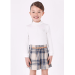 MAYORAL PANTALONCINO SHORT BAMBINA MAYORAL 4214 BLU ORIGINALE AI 2024