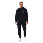 RICHMOND X MAGLIA FELPA FELPE UOMO RICHMOND X UMA23017FE COTONE NERO ORIGINALE AI 2024