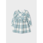 MAYORAL ABITO VESTITO ABITI BAMBINA MAYORAL 4910 BLU SCOZZESE ORIGINALE AI 2024