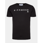 RICHMOND X MAGLIA T SHIRT MAGLIE UOMO RICHMOND X UMA23082TS COTONE NERO ORIGINALE AI 2024