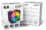 NOX-HUMMER-H--224-VENTO-CPU-ARGBB-con-dissipatore-PWM-da-120-mm---illuminazione-RGB---base-di-alluminio---4-cuminali-di-