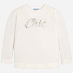MAYORAL MAGLIA MAGLIE BAMBINA MAYORAL 178 COTONE BEIGE ORIGINALE AI 2024