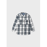 MAYORAL CAMICIA CAMICIE BAMBINO MAYORAL 4107 COTONE 57 QUADRI GRIGIO ORIGINALE AI 2024