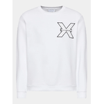 RICHMOND X MAGLIA FELPA FELPE UOMO RICHMOND X UMA23016FE COTONE BIANCO ORIGINALE AI 2024