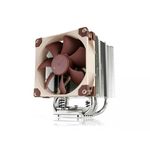 Noctua NH-U9S sistema di raffreddamento per computer Processore Refrigeratore 9,2 cm Marrone, Metallico (Noctua NH-U9S P